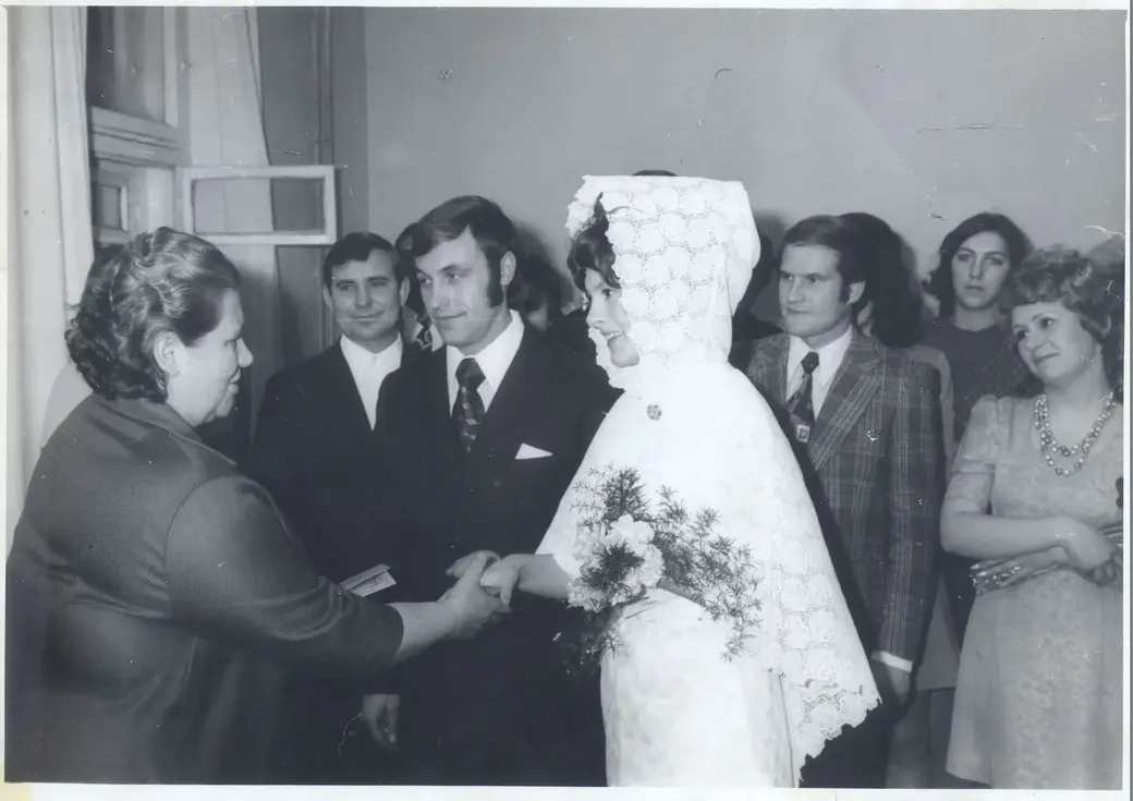 28.12.1974. Свадьба Натальи и Федора Скороходов.