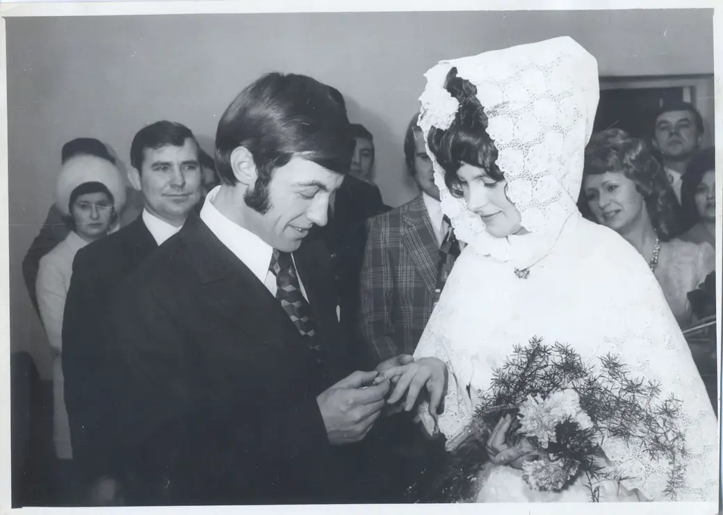 28.12.1974. Свадьба Натальи и Федора Скороходов.