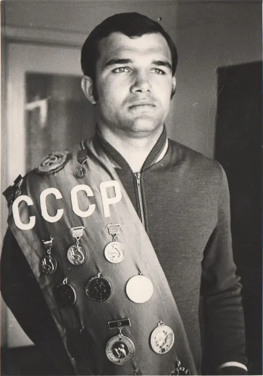 Анатолий Березюк в годы своей спортивной славы.
