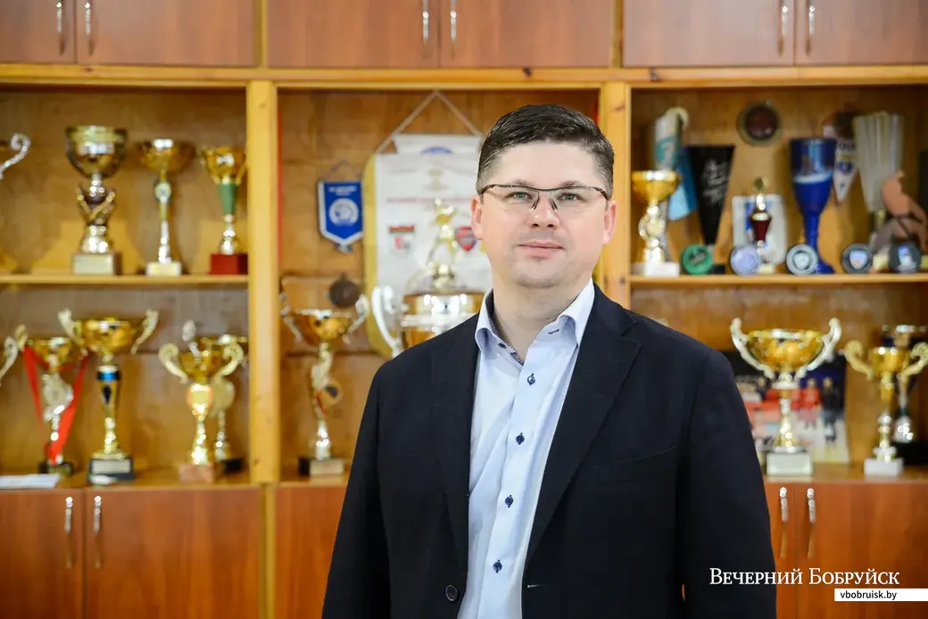 02.06.2020. Бобруйск, Могилевская область. Начальник отдела спорта и туризма Бобруйского горисполкома Алексей Анатольевич Воронков
