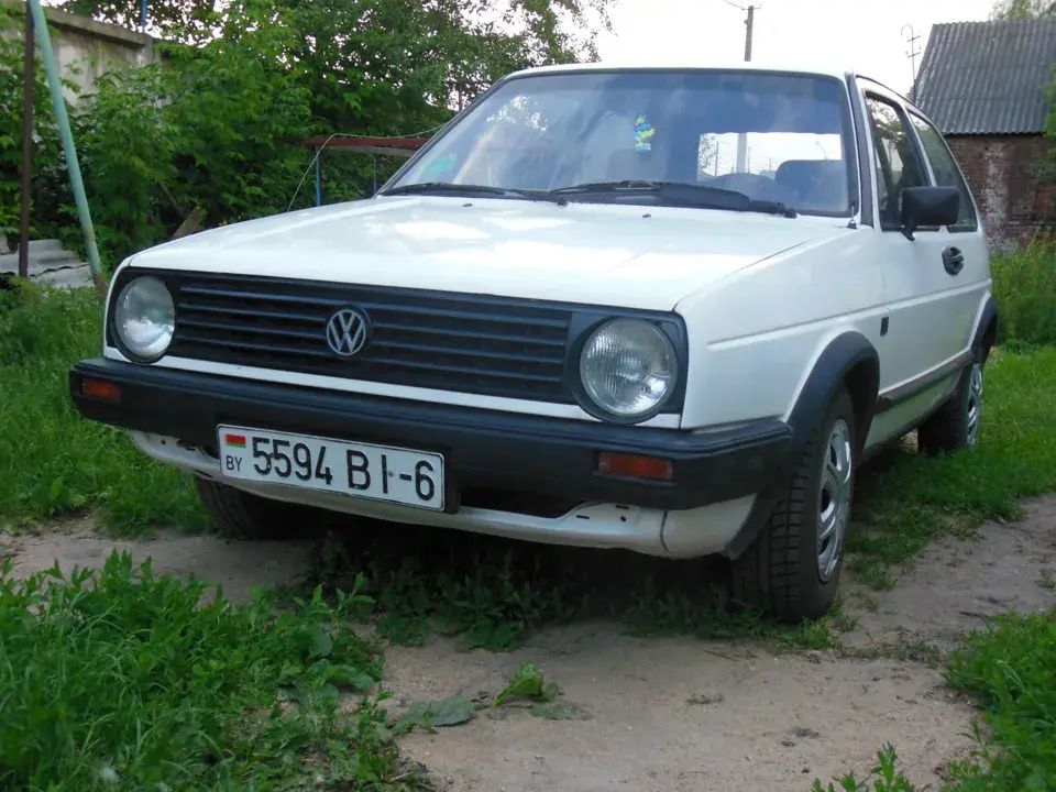 Volkswagen Golf II до переделки.