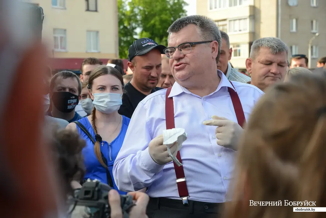 15.06.2020. Бобруйск. Встреча с Виктором Бабарико
