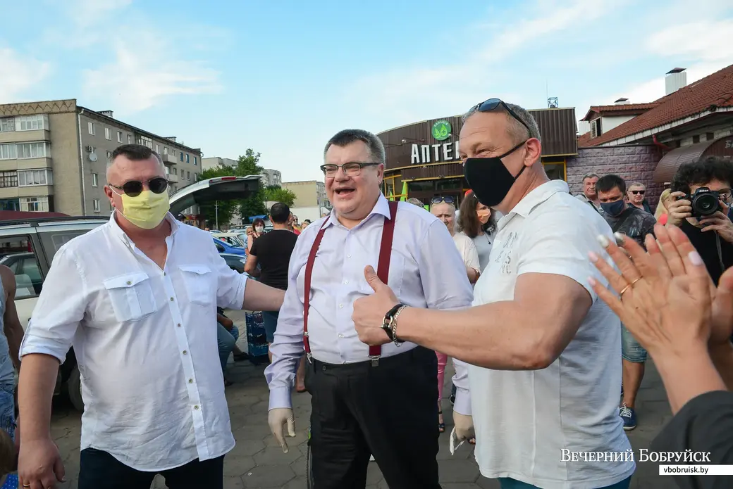 15.06.2020. Бобруйск. Встреча с Виктором Бабарико