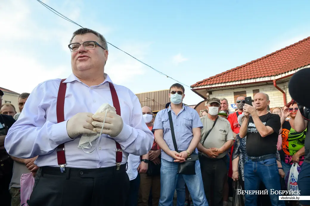 15.06.2020. Бобруйск. Встреча с Виктором Бабарико