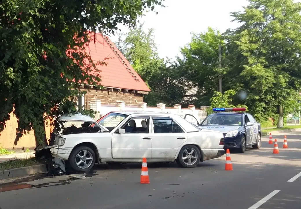16.06.2020, ДТП в Бобруйске на ул. Октябрьской