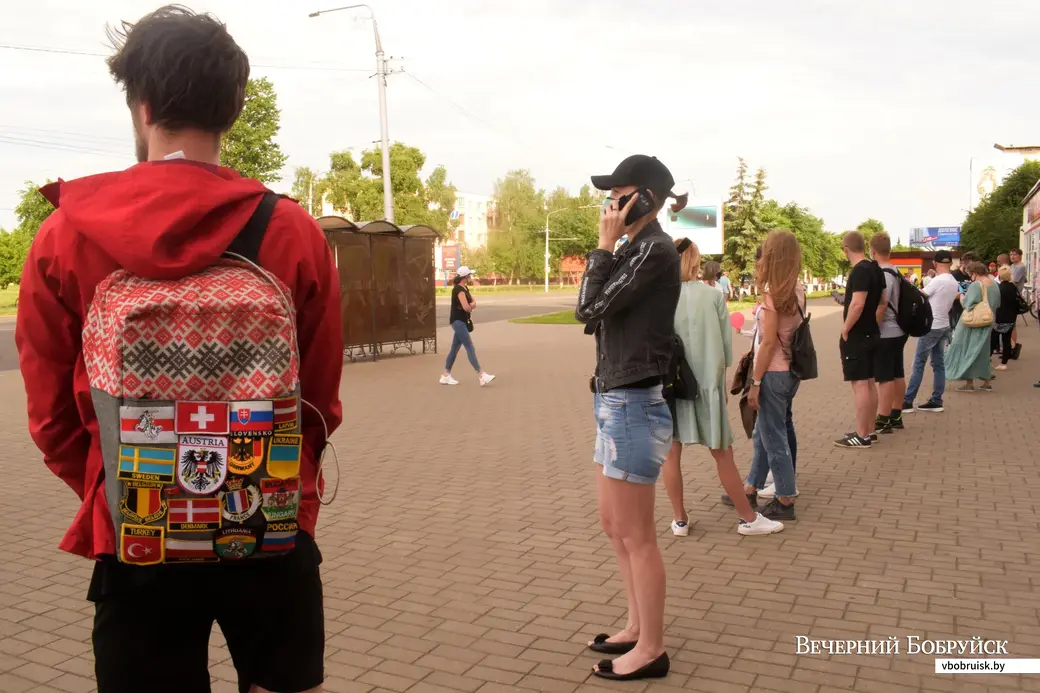 19.06.2020, пикет солидарности в Бобруйске.