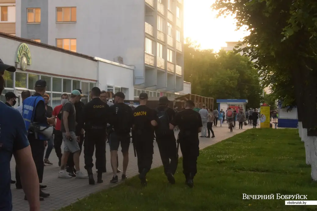 19.06.2020, пикет солидарности в Бобруйске.