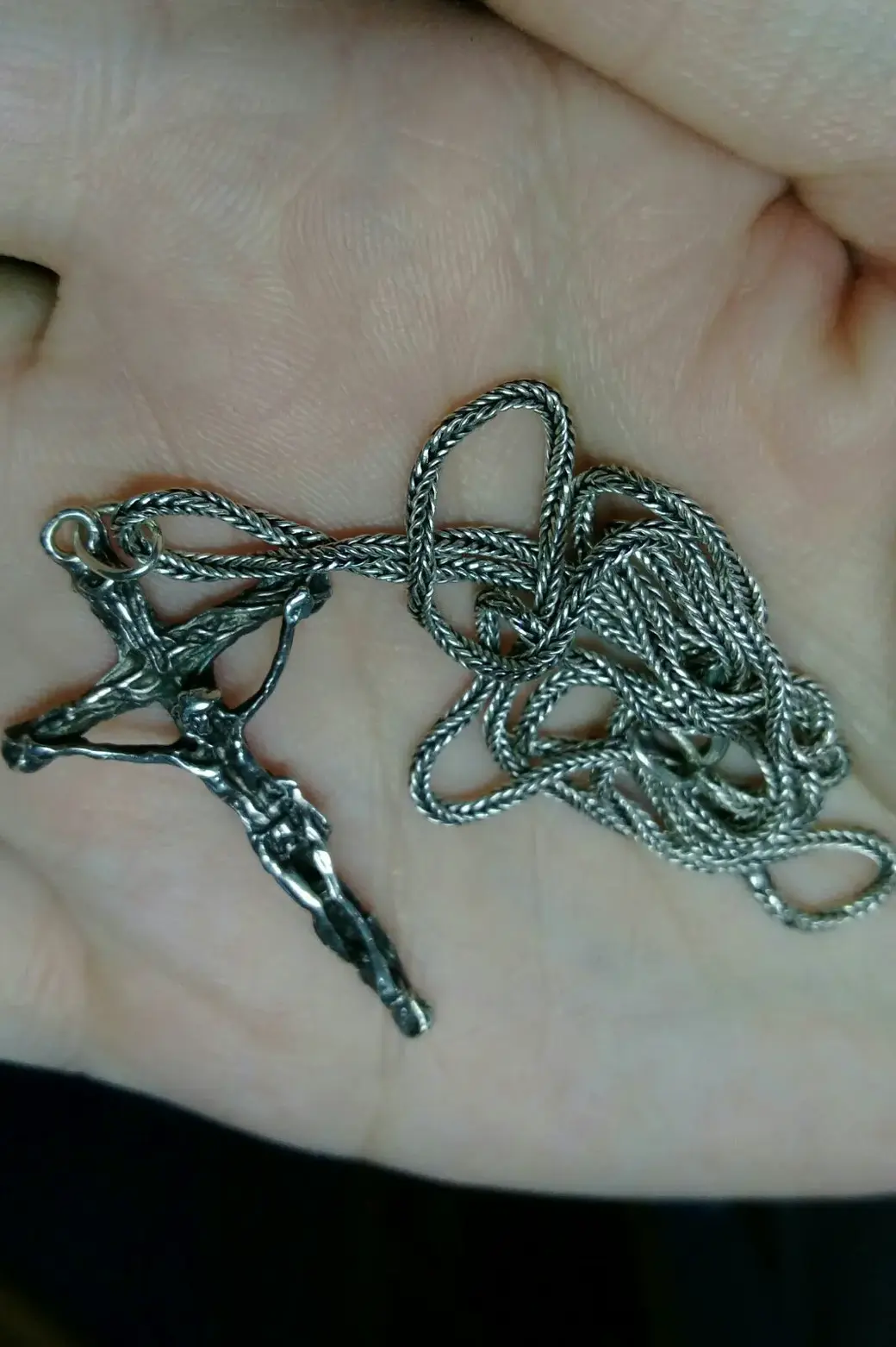 Серебряный крестик Екатерины П.