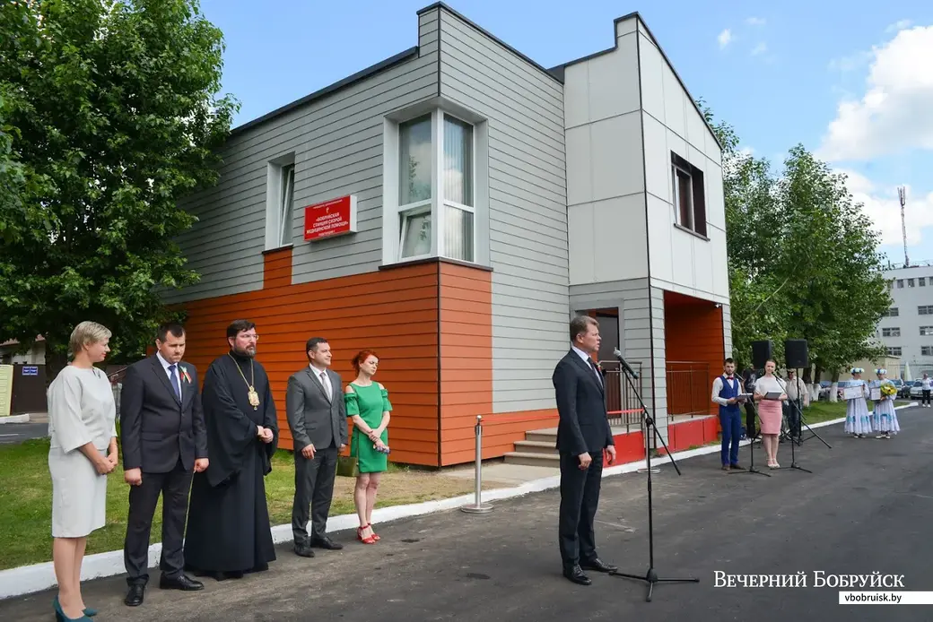29 июня 2020. Бобруйск. Торжественное открытие подстанции №1 УЗ «Бобруйская станция скорой и неотложной медицинской помощи».