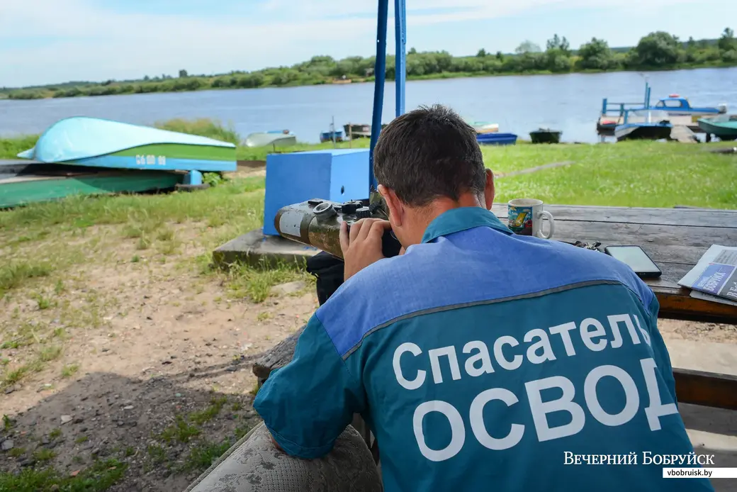 02.07.2020. Бобруйск, Могилевская область. Спасательная станция №3.