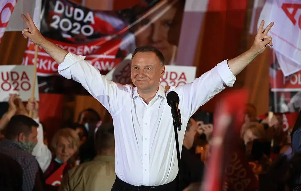 Президент Польши Анджей Дуда Фото: © EPA-EFE/DAREK DELMANOWICZ