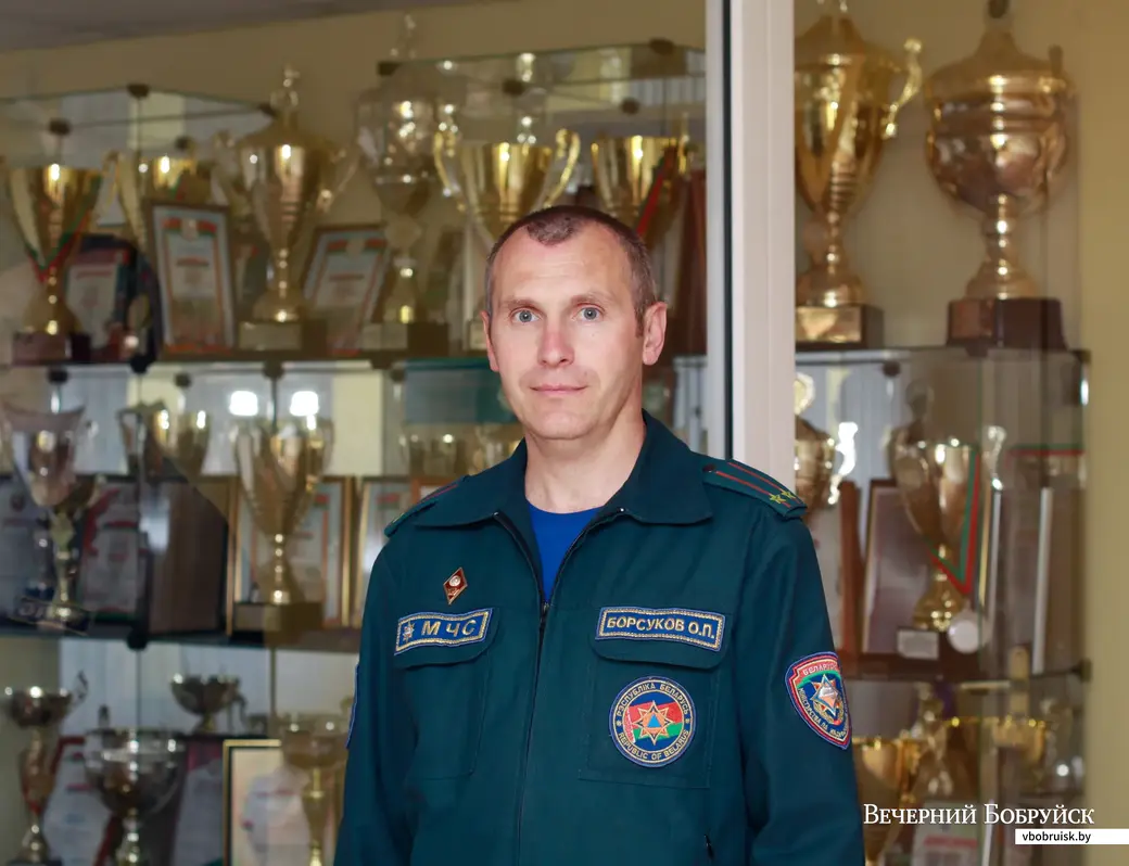 Заместитель начальника Бобруйского горрайотдела по чрезвычайным ситуациям Олег Борсуков.