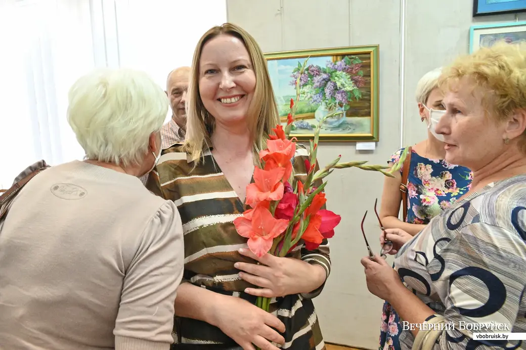 30.07.2020. Бобруйск. Открытие выставки художников-любителей «Провинциальные сюжеты»