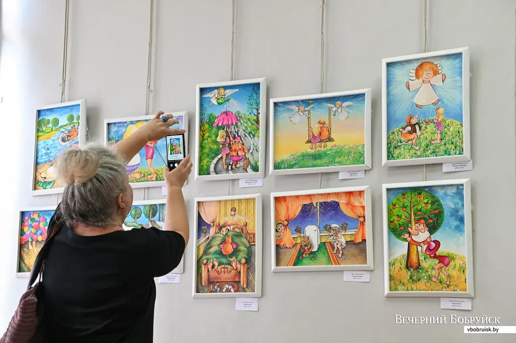 30.07.2020. Бобруйск. Открытие выставки художников-любителей «Провинциальные сюжеты»
