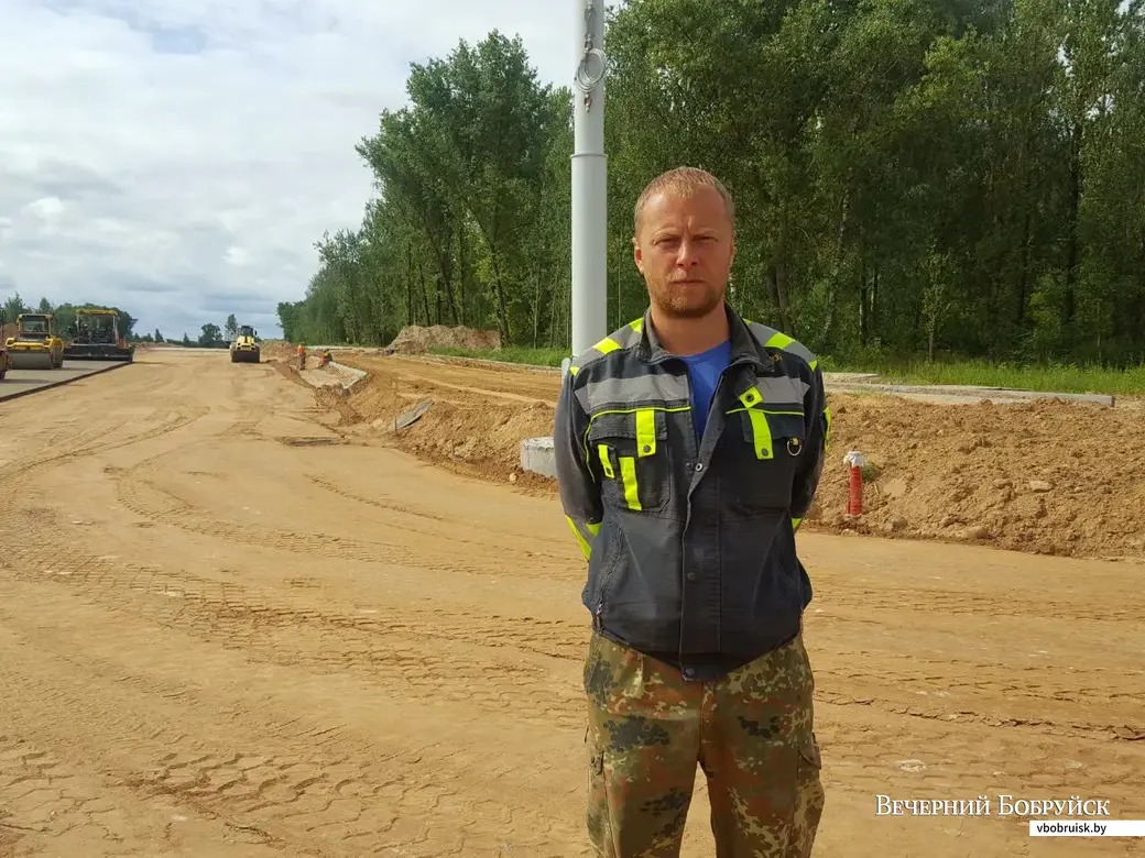 Прораб ДСУ-16 Александр Шевчук.