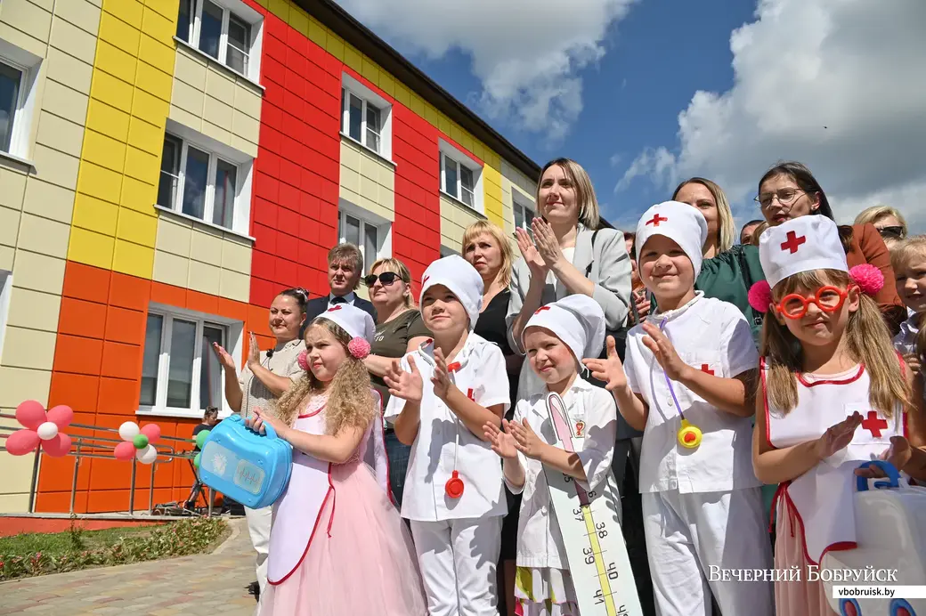 01.08.2020. Бобруйск. Торжественное открытие детской больницы после ремонта