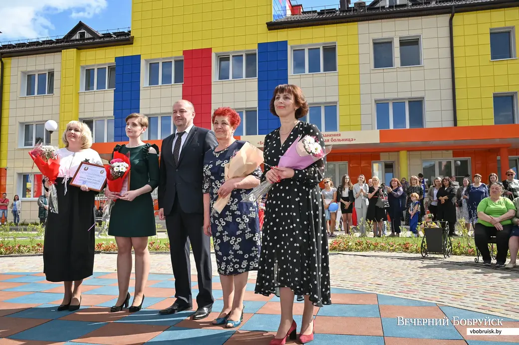 01.08.2020. Бобруйск. Торжественное открытие детской больницы после ремонта