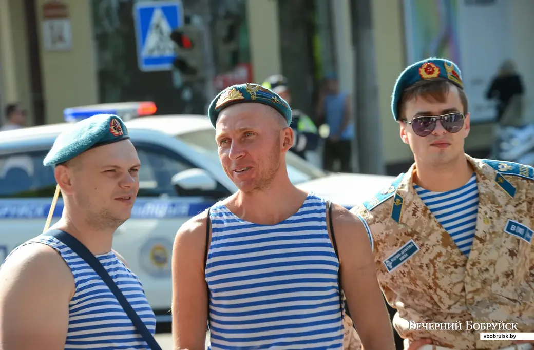 02.08.2020. Бобруйск. Торжественное открытие архитектурной композиции у памятника воинам-интернационалистам в честь Дня десантников и сил специальных операций