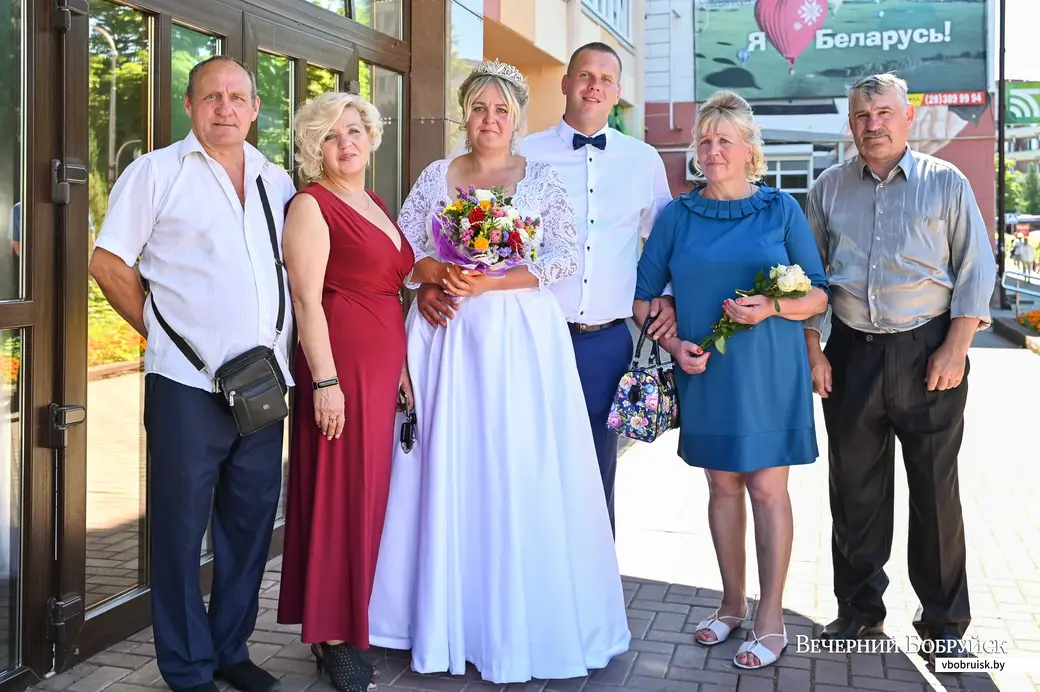 07.08.2020, Бобруйск.Свадьба Олеси Игнатик и Игоря Петрусева.