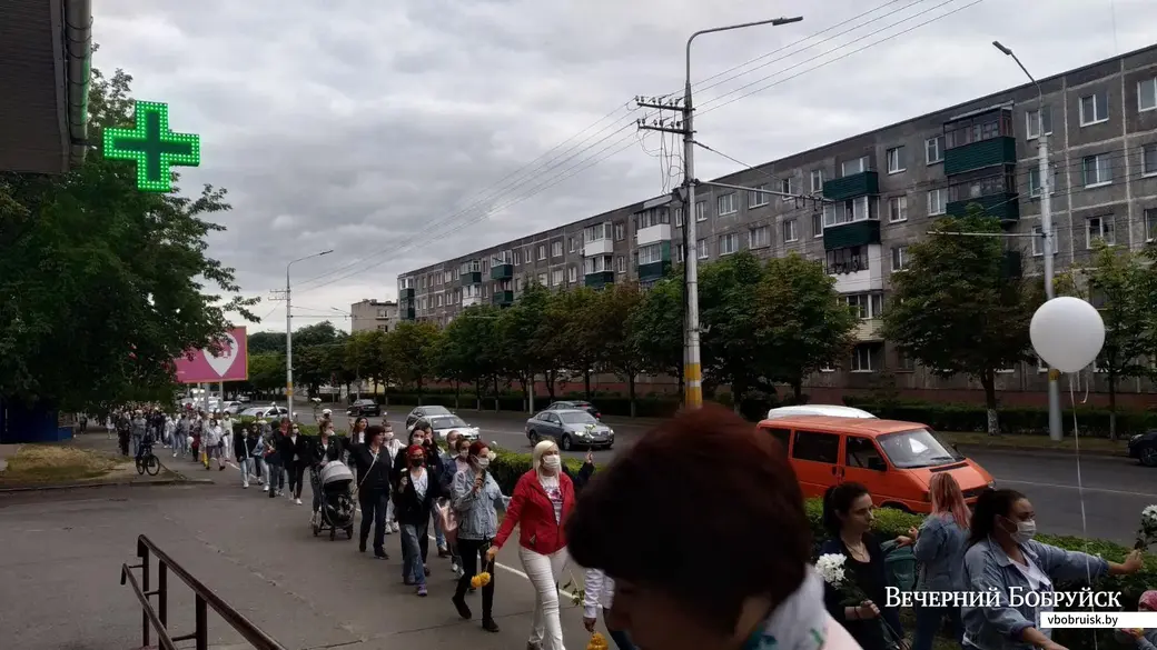 Бобруйск, 13 августа. Улица Интернациональная.