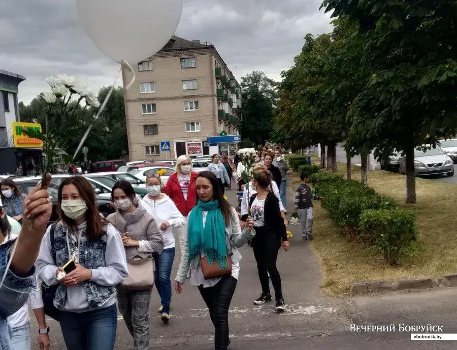Бобруйск, 13 августа. Улица Интернациональная.