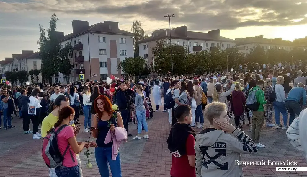 Бобруйск, 14 августа 2020 года. Площадь Ленина.