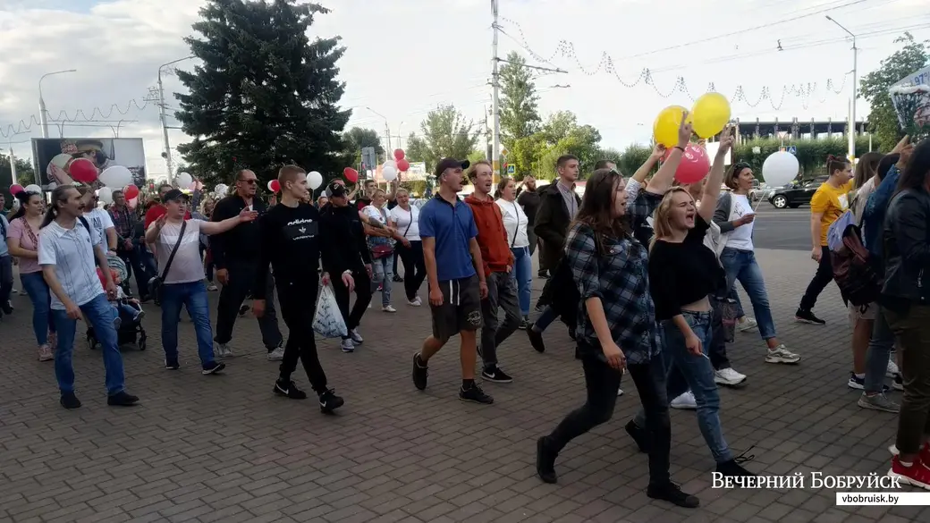 Бобруйск, 14 августа 2020 года. Улица Минская.
