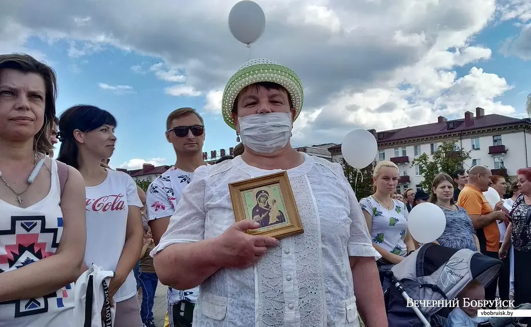 Бобруйск, 15 августа 2020 года. Площадь Ленина.