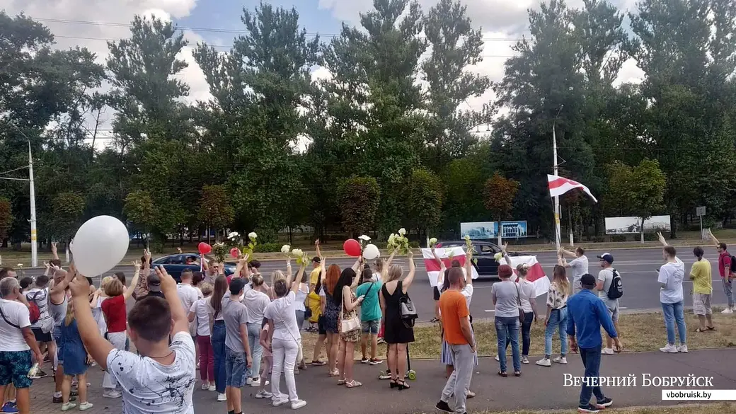 Бобруйск, 16 августа 2020 года. Улица Минская.