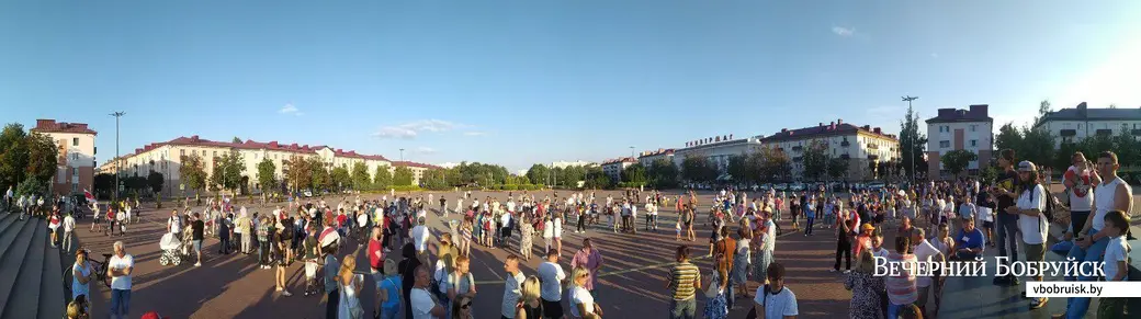 17.08.2020, Бобруйск, площадь Ленина.