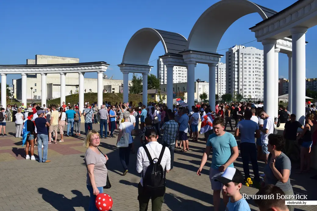 Бобруйск, 30 августа 2020 года. Молодежный парк.
