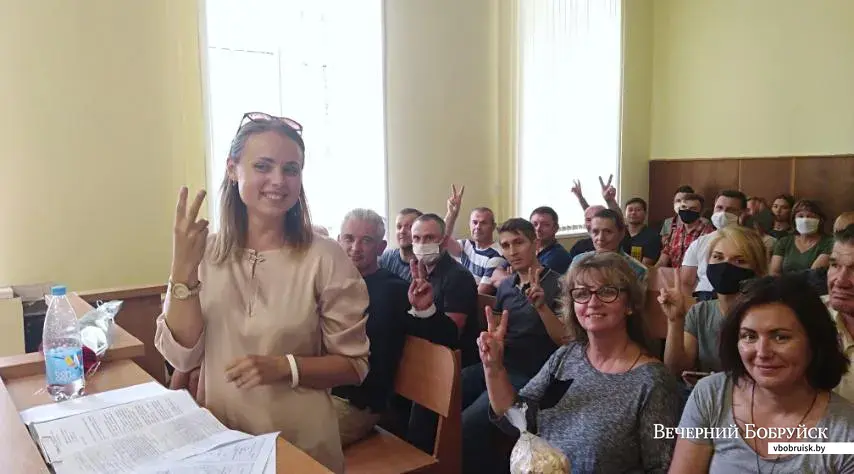Наталья Сайед в суде