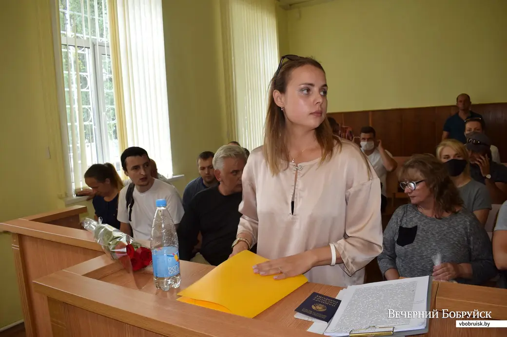 Наталья Сайед в суде