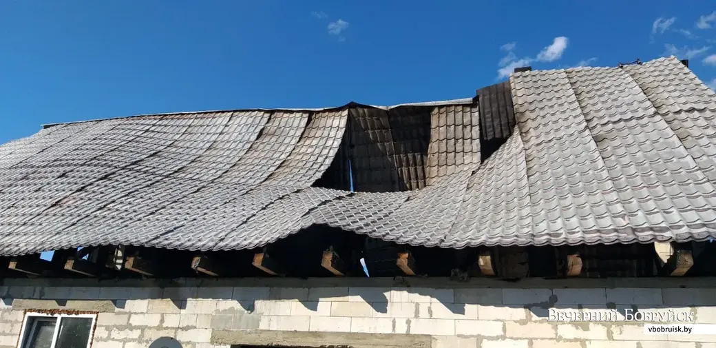 Дом Пригожаевых после пожара