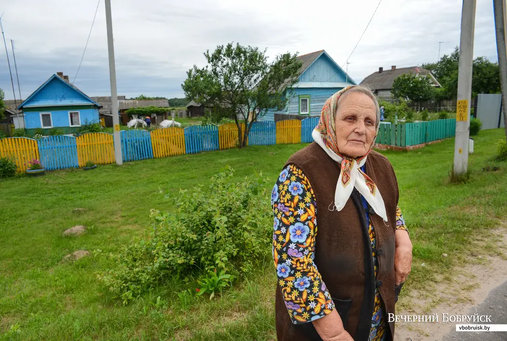 Жительница деревни Степановка Глусского района Галина Александровна Власик.