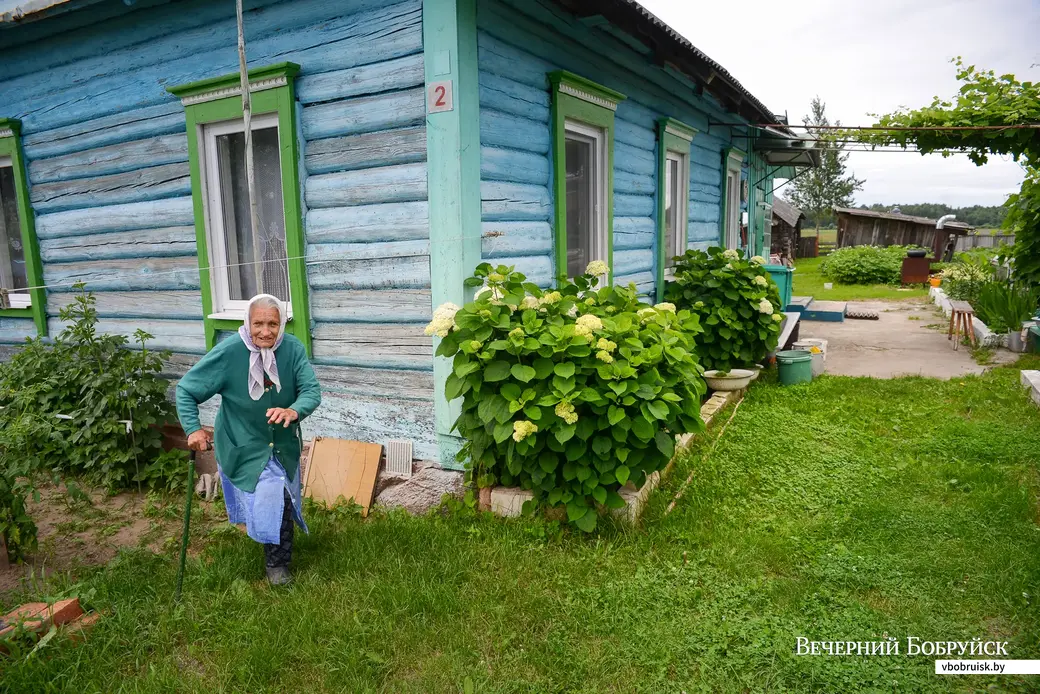 Жительница деревни Степановка Евдокия Моисеевна Сысой.