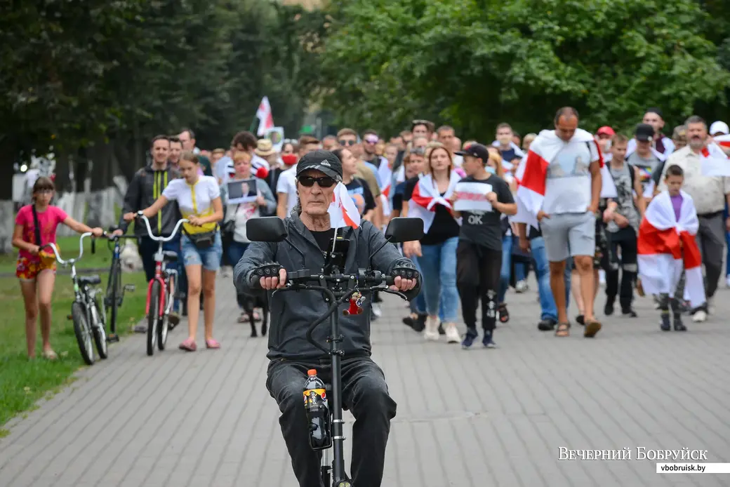 06.09.2020. Бобруйск. Мирная акция протеста и солидарности