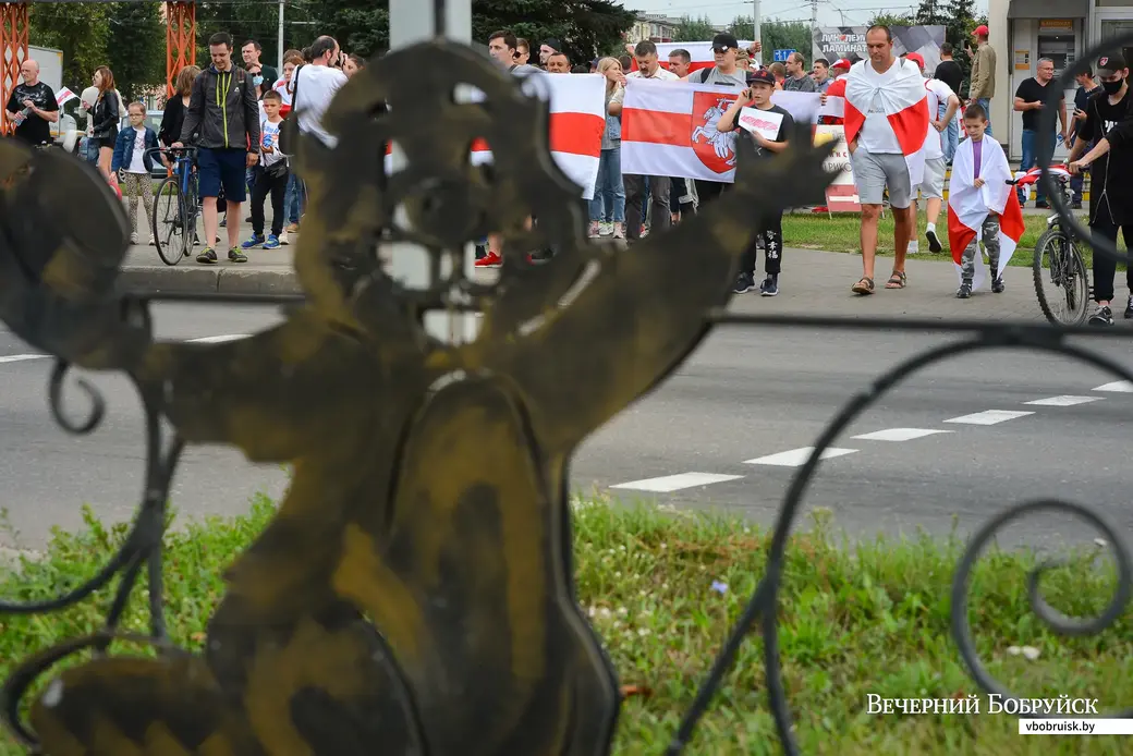 06.09.2020. Бобруйск. Мирная акция протеста и солидарности