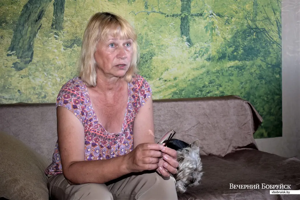 Жительница дома на Горького, 41 Марина Романова. Фото: Артем Лукьянович.