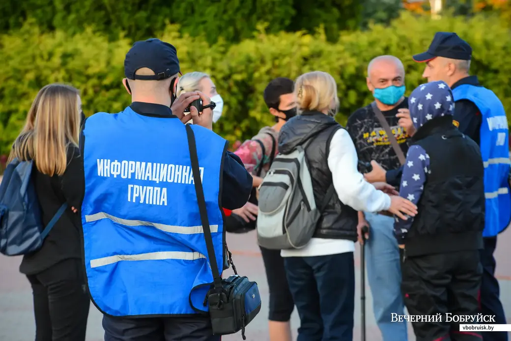 23.09.2020. Бобруйск. Мирная акция протеста 23 сентября