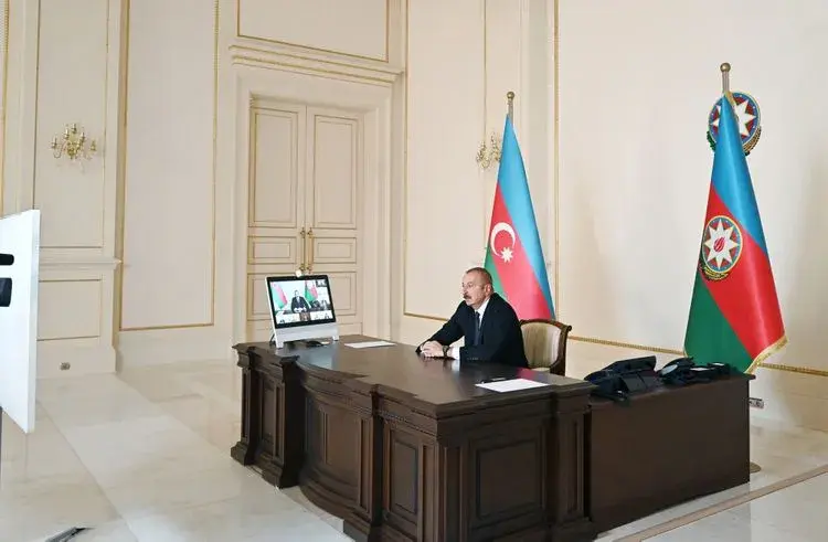 Президент Азербайджана Ильхам Алиев.