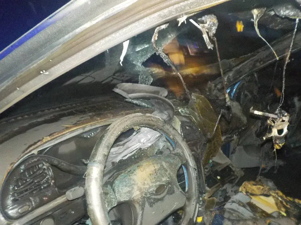 24.09.2020, пожар в салоне авто в Бобруйске
