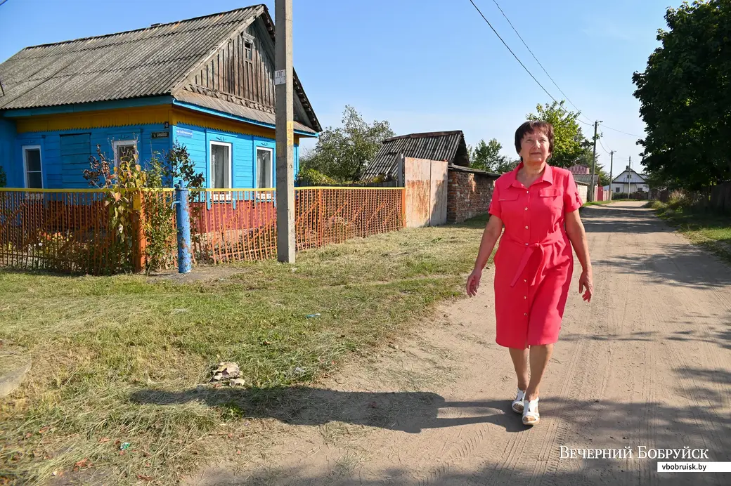 25.09.2020. Бобруйск. Заслуженный учитель Республики Беларусь, бывшая учительница СШ №17 Людмила Госпирович.