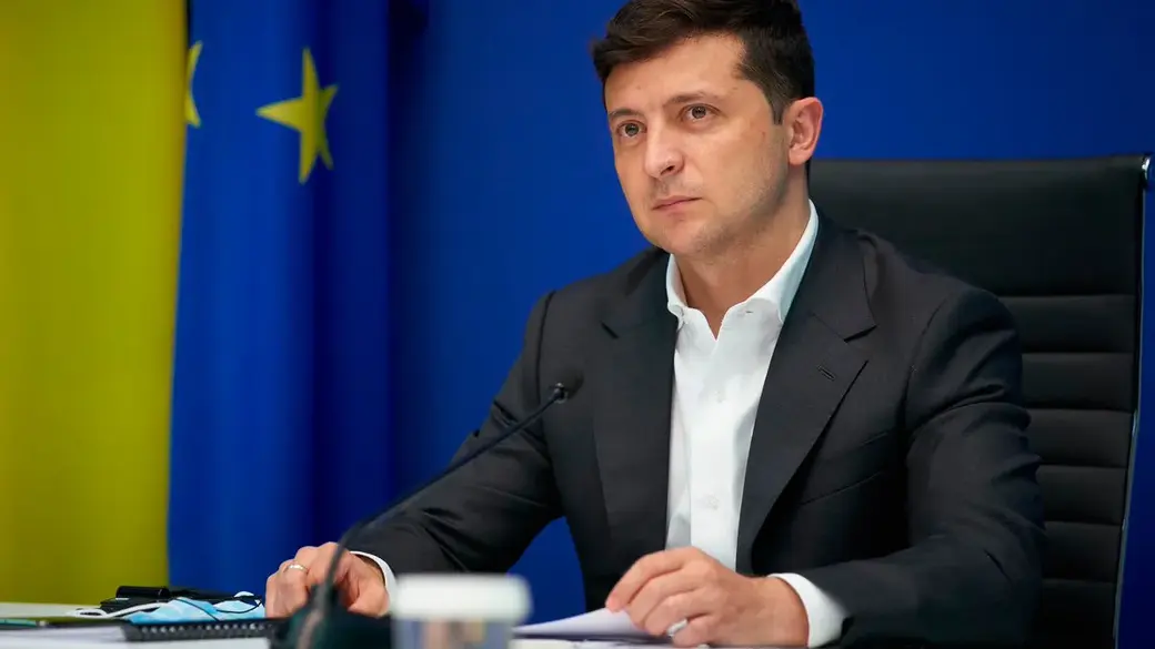 Президент Украины Владимир Зеленский.
