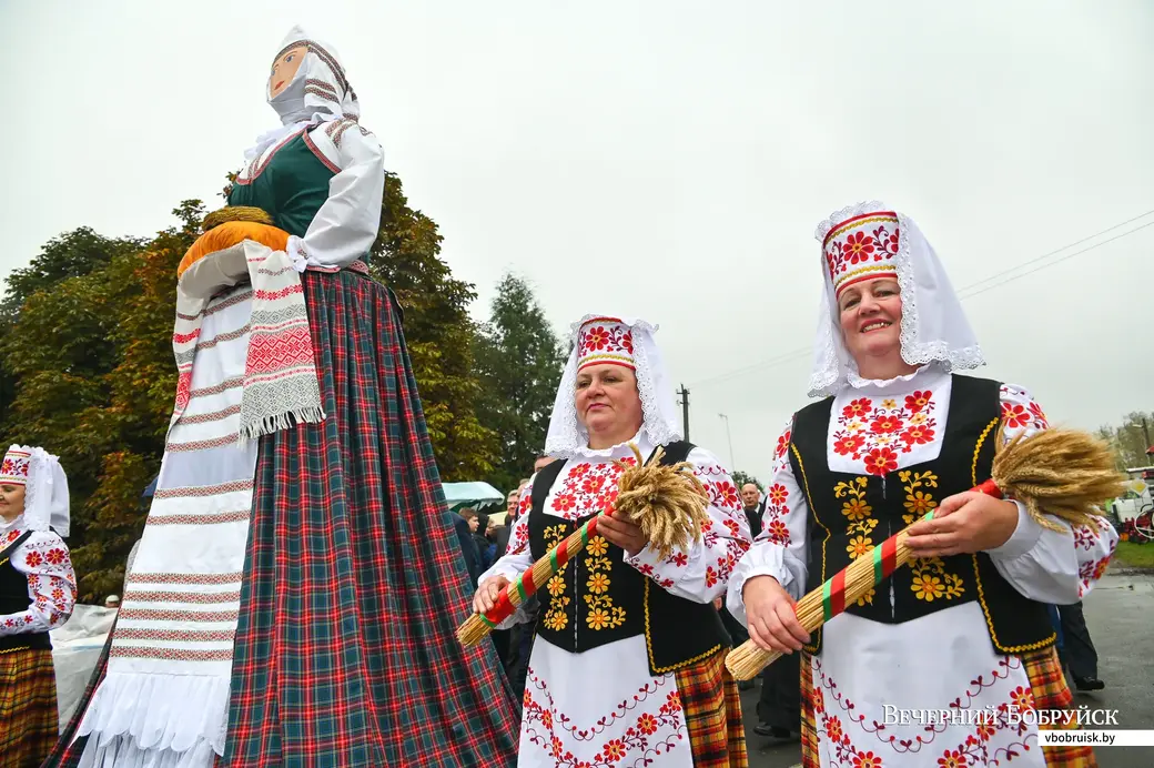 09.10.2020. Бобруйск. Районный фестиваль-ярмарка тружеников села «Дожинки-2020» в агрогородке Михалево-1