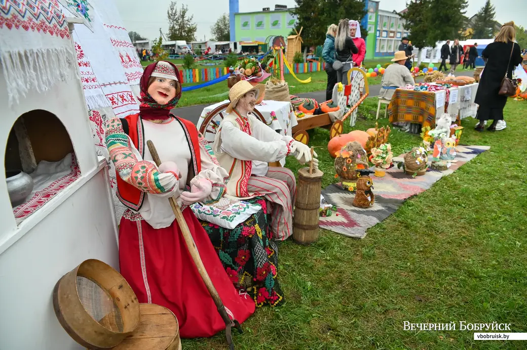 09.10.2020. Бобруйск. Районный фестиваль-ярмарка тружеников села «Дожинки-2020» в агрогородке Михалево-1