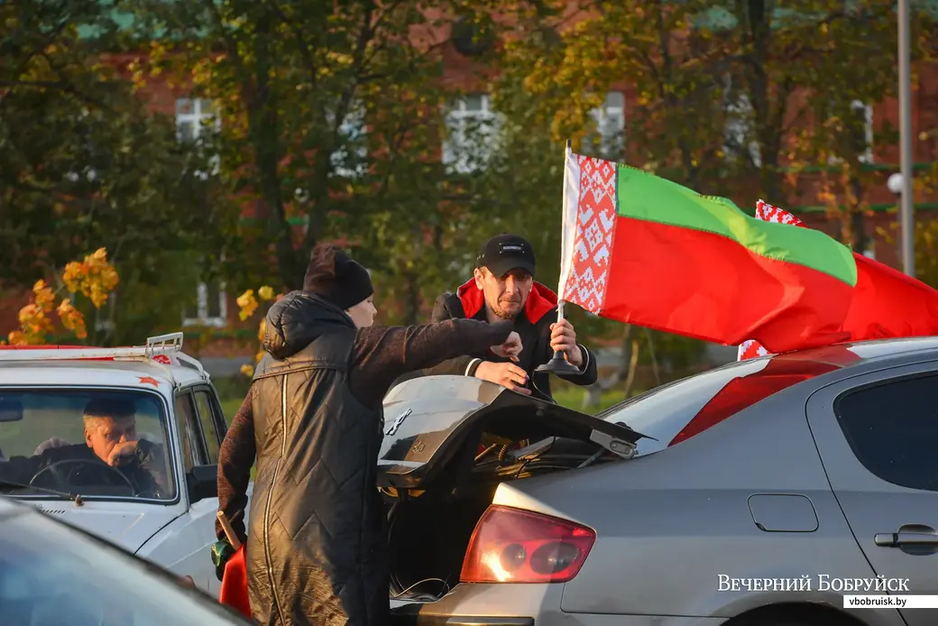 22.10.2020. Бобруйск. Автопробег «За Беларусь»