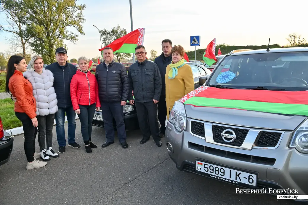 22.10.2020. Бобруйск. Автопробег «За Беларусь»