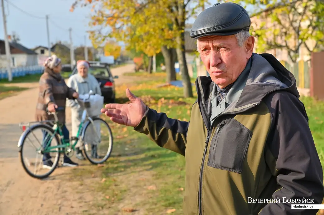 27.10.2020. Горбацевичи, Бобруйский район. Сергей Давыдович Пальщиков