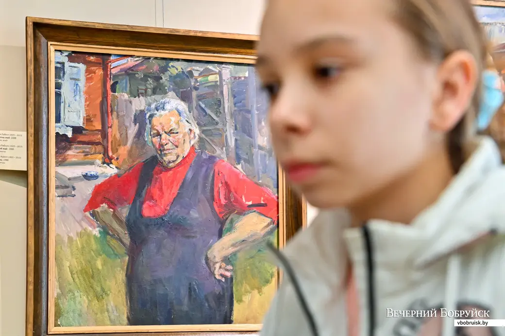 05.11.2020. Бобруйск. Выставка «Бобруйск – души моей трепет» – к 95-летию со дня рождения Абрама Рабкина в Бобруйском художественном музее
